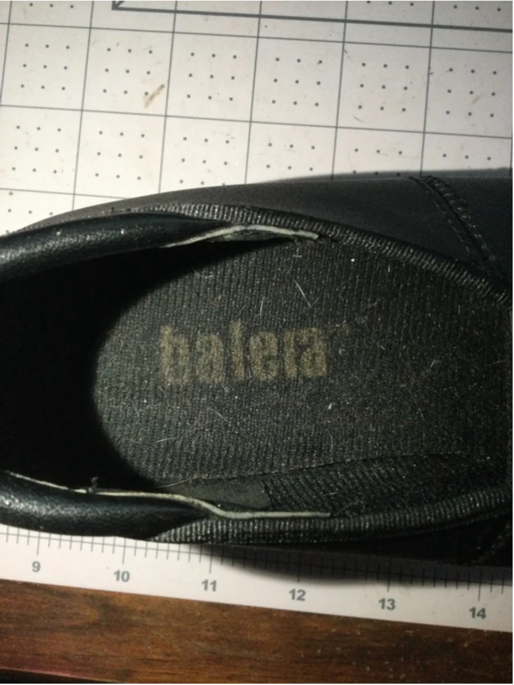 Girls Balera Black Tap Dance Shoes Size 10.5 with Silver Taps